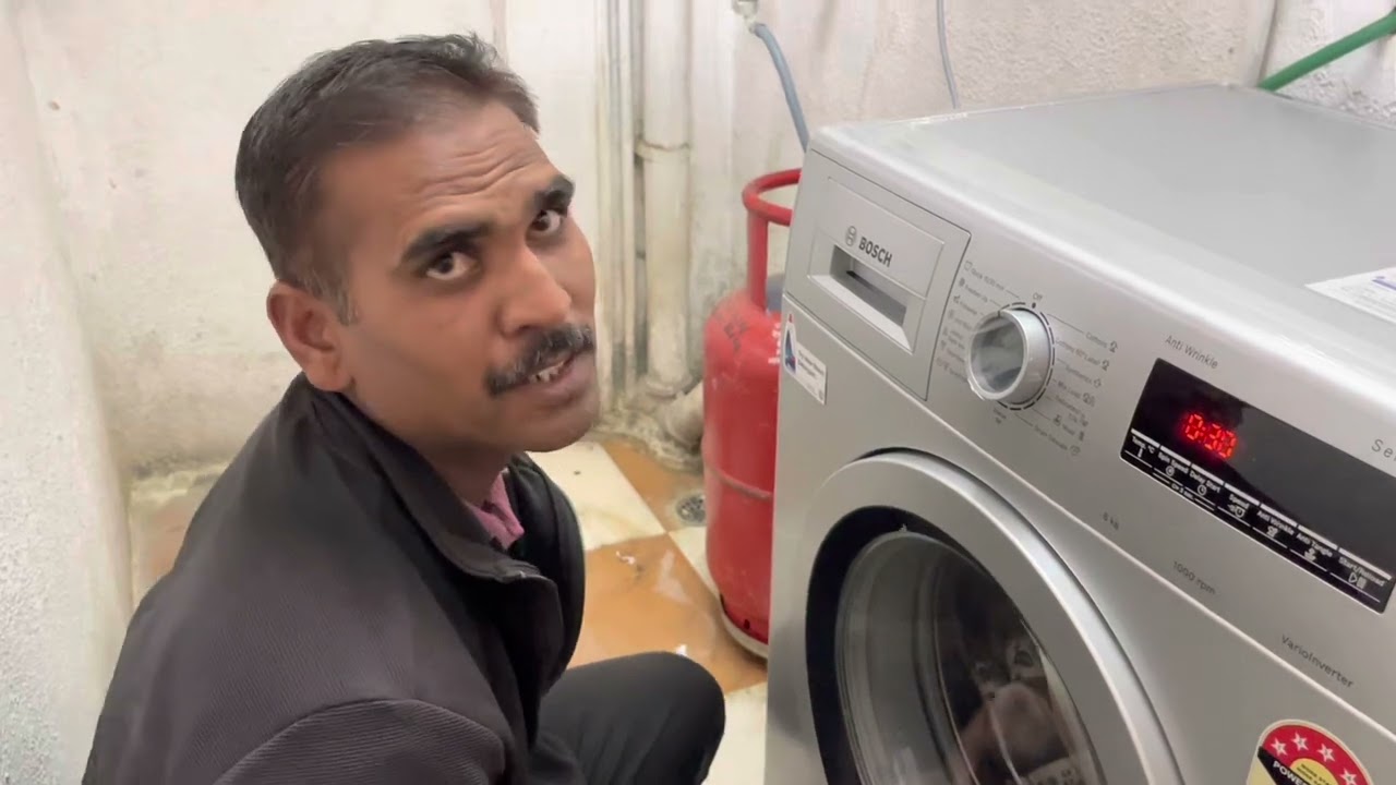 New Bosch Serie 4 Front Load Washing Machine Demo