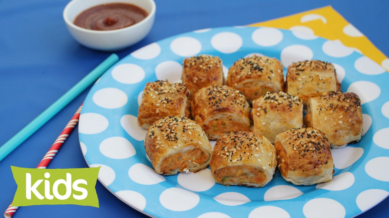 Party Sausage Roll Recipe with Chicken