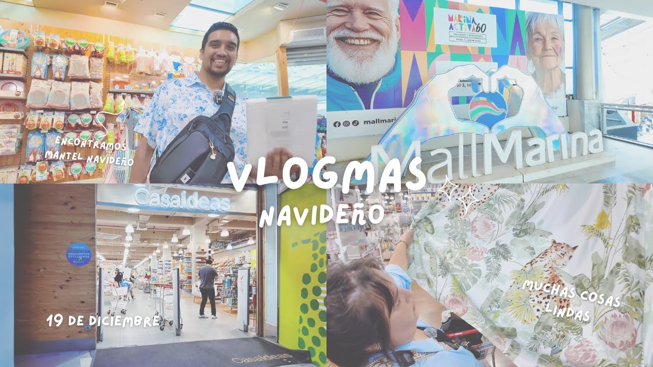 VLOGMAS #19 | Vamos a CASAIDEAS de viña | Caro pero lindo