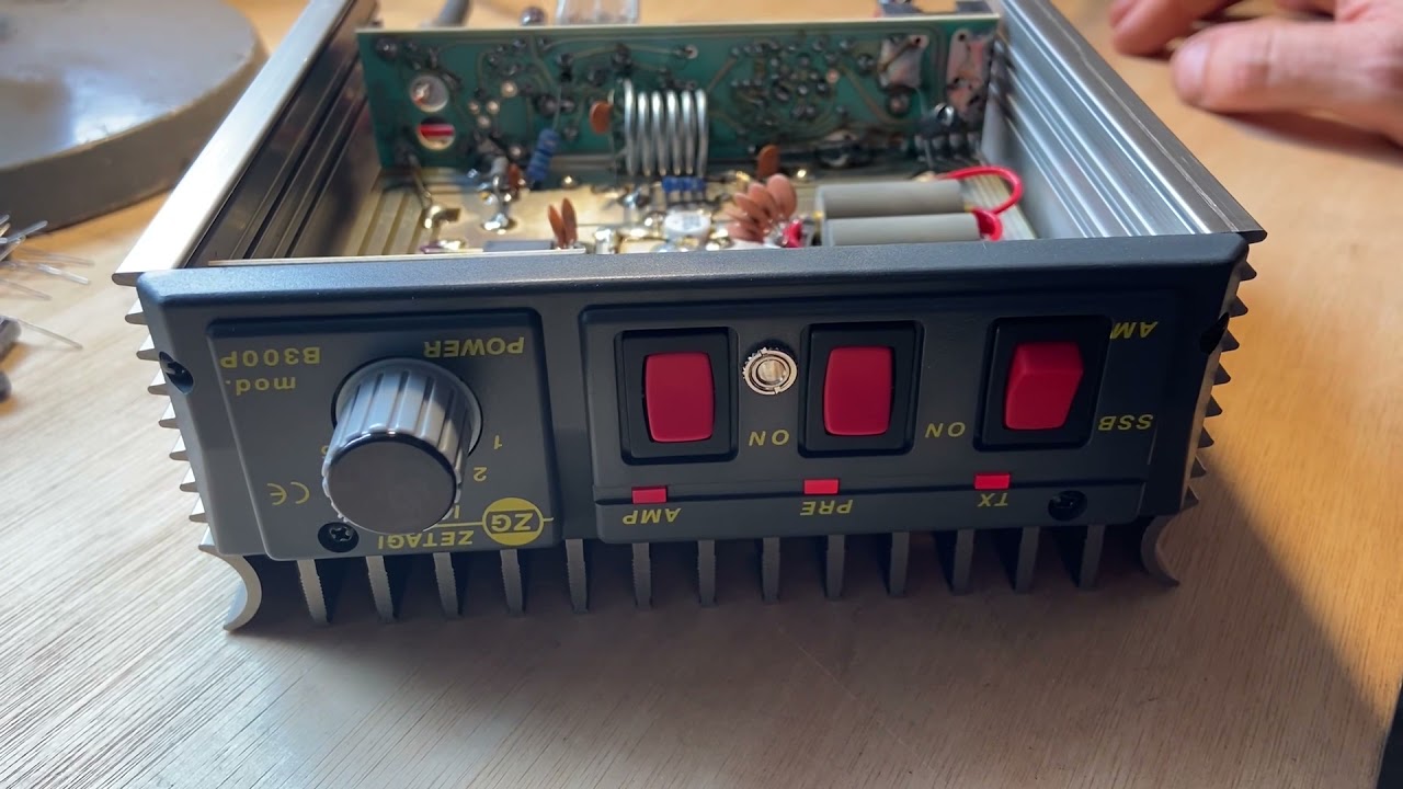 💥 ZETAGI B300P CB Radio linear amplifier 💥 fixing the slow sideband delay….💥