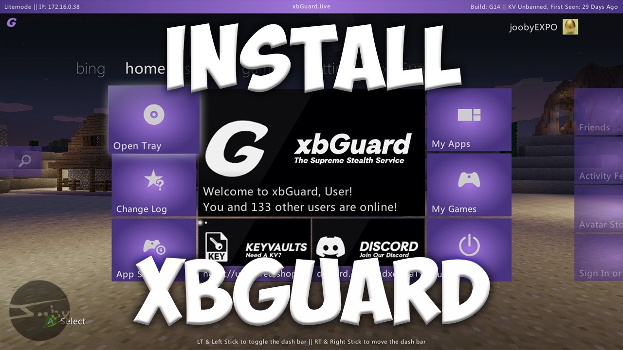 How to Install xbGuard Stealth Server Xbox 360 | +Download | [JTAG/RGH]