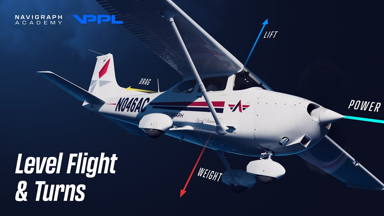 Essential Pilot Skills: Level Flight & Smooth Turns – Lesson 3, Virtual PPL | Navigraph Academy
