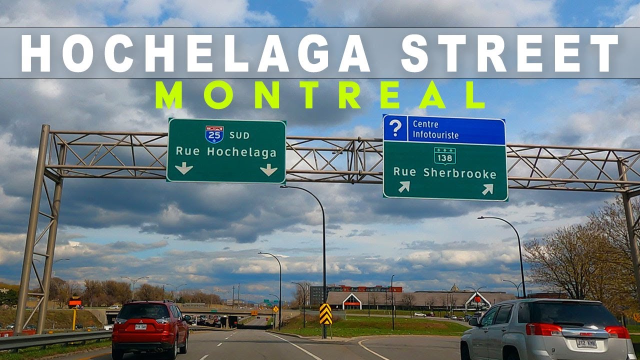 [ 4K Video ] Montreal east to City Center via Hochelaga Street