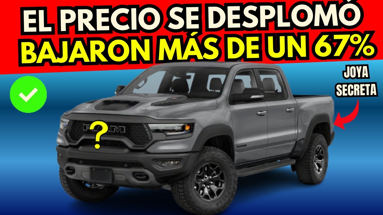 4 CAMIONETAS que se DESPLOMARON de PRECIO y se Convirtieron en una OPORTUNIDAD OCULTA