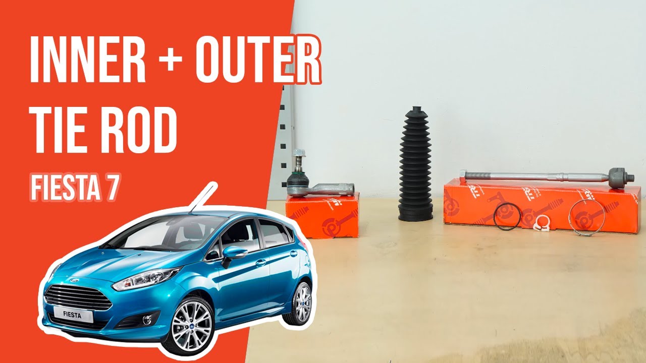 How to replace the inner and outer tie rod Fiesta mk7 🚗