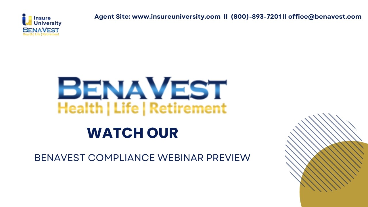 Benavest Compliance Webinar Preview