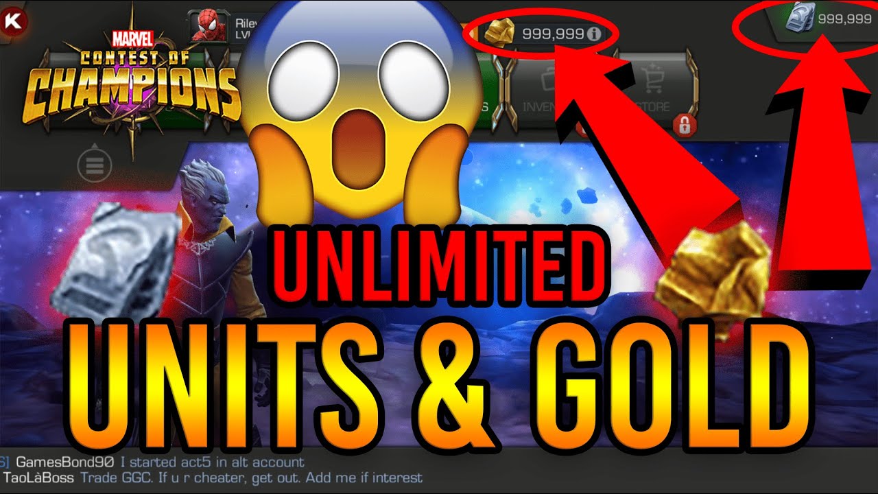 Marvel Contest of Champions Hack - Unlimited Free Units & Gold! (Android & iOS)