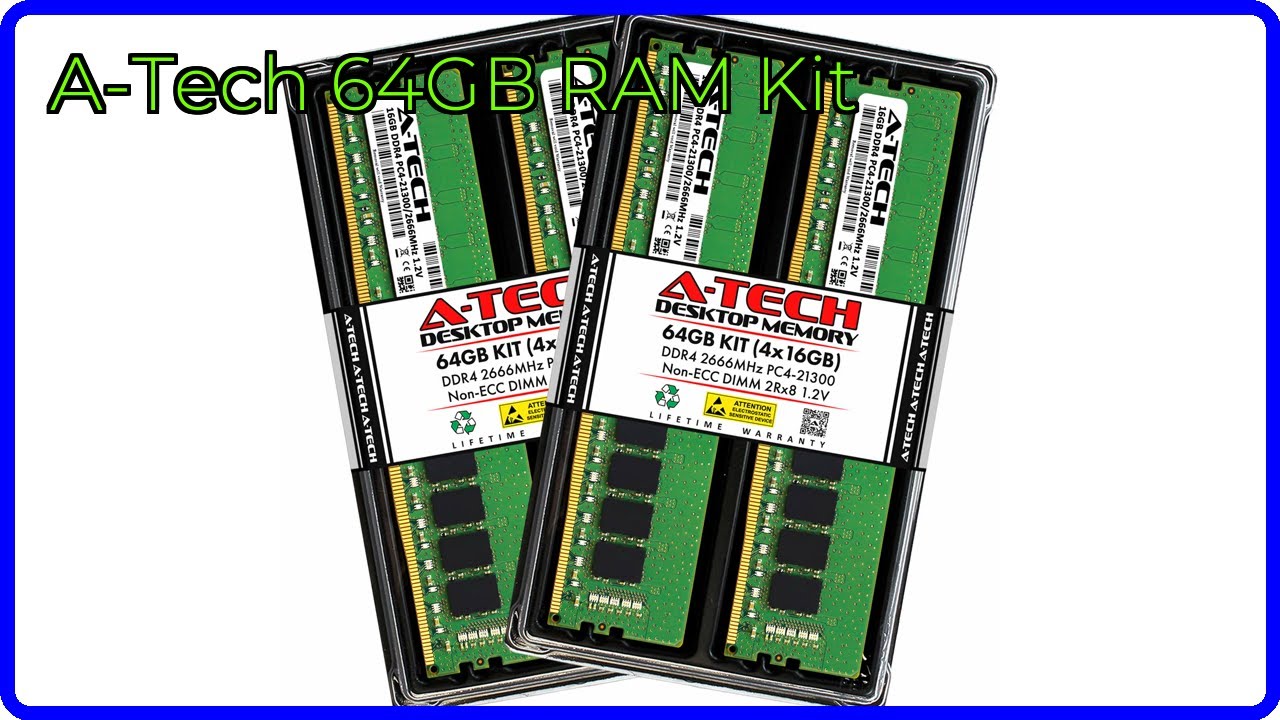 REVIEW (2026): A-Tech 64GB RAM Kit. ESSENTIAL details.
