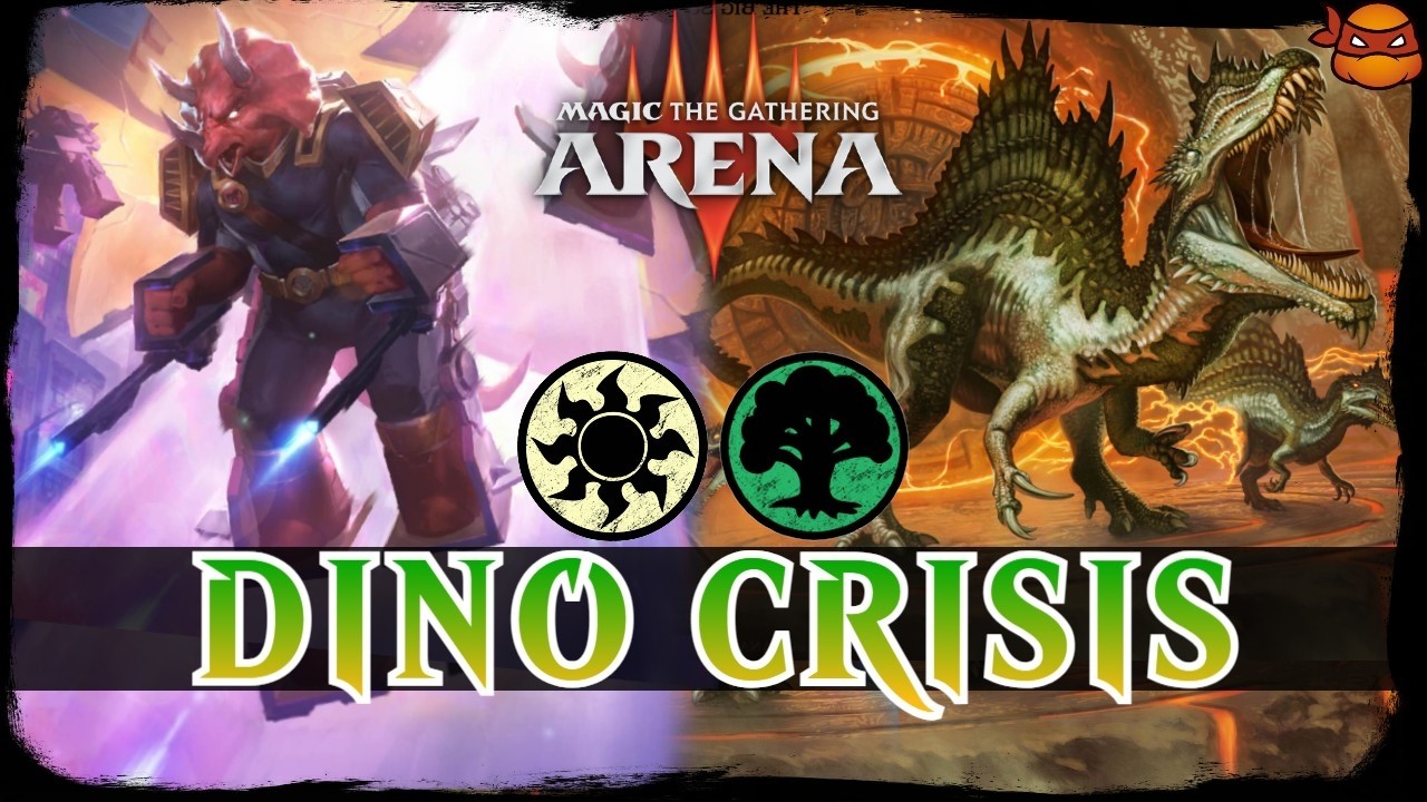ДИНОЗАВРЫ СЛИШКОМ МОЩНЫ! | MTG Arena Selesnya Dinosaur Stompy Ramp TMNT Standard Deck