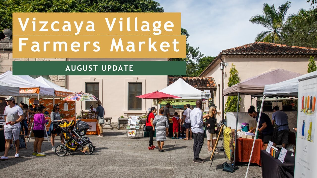 Vizcaya Village Farmers Market Moves for Early Voting