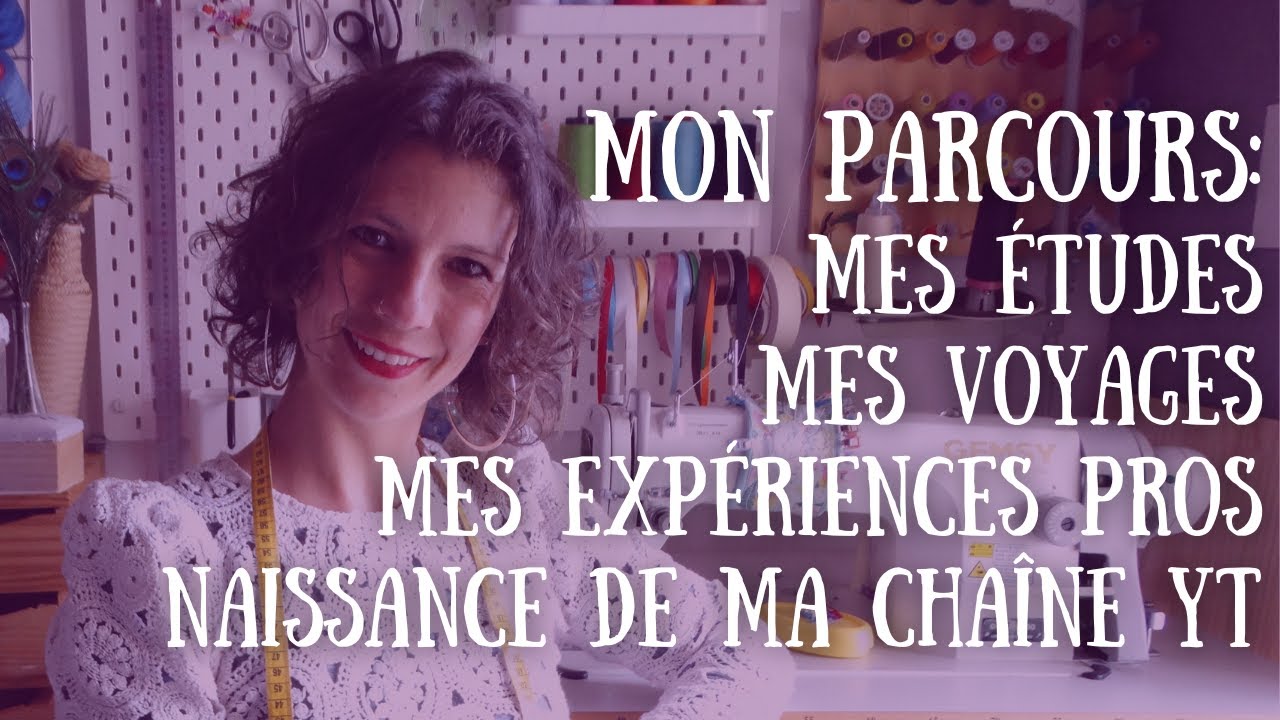 Naissance de ma chaîne Youtube! Mon parcours de mes études à aujourd'hui!