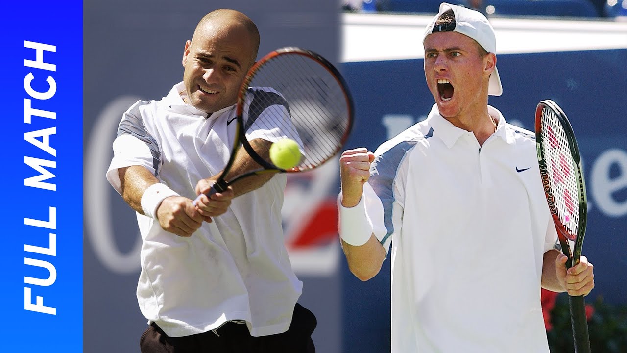 Andre Agassi vs Lleyton Hewitt Full Match | US Open 2002 Semifinal