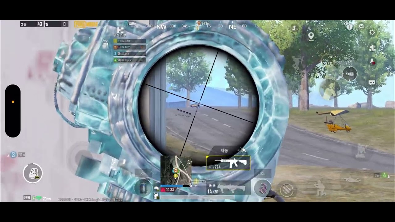 PUBG MㅣPMPS 🇰🇷🏆ㅣWill2ㅣ4Finger + Gyroㅣ모배 매드무비ㅣSCRIM HIGHLIGHT