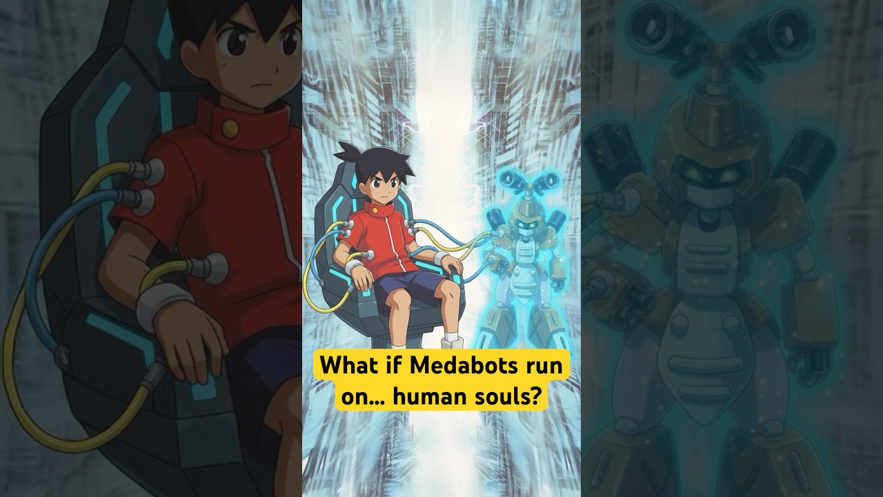 🤖 What if Medabots run on&hellip; human souls? 👀 #theory #didyouknow #medabots