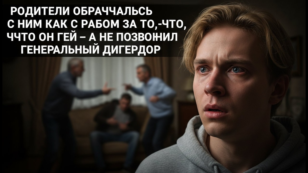 Родители обращались с ним как с прислугой за то, что он гей—пока CEO, которого они хотели впечатлить