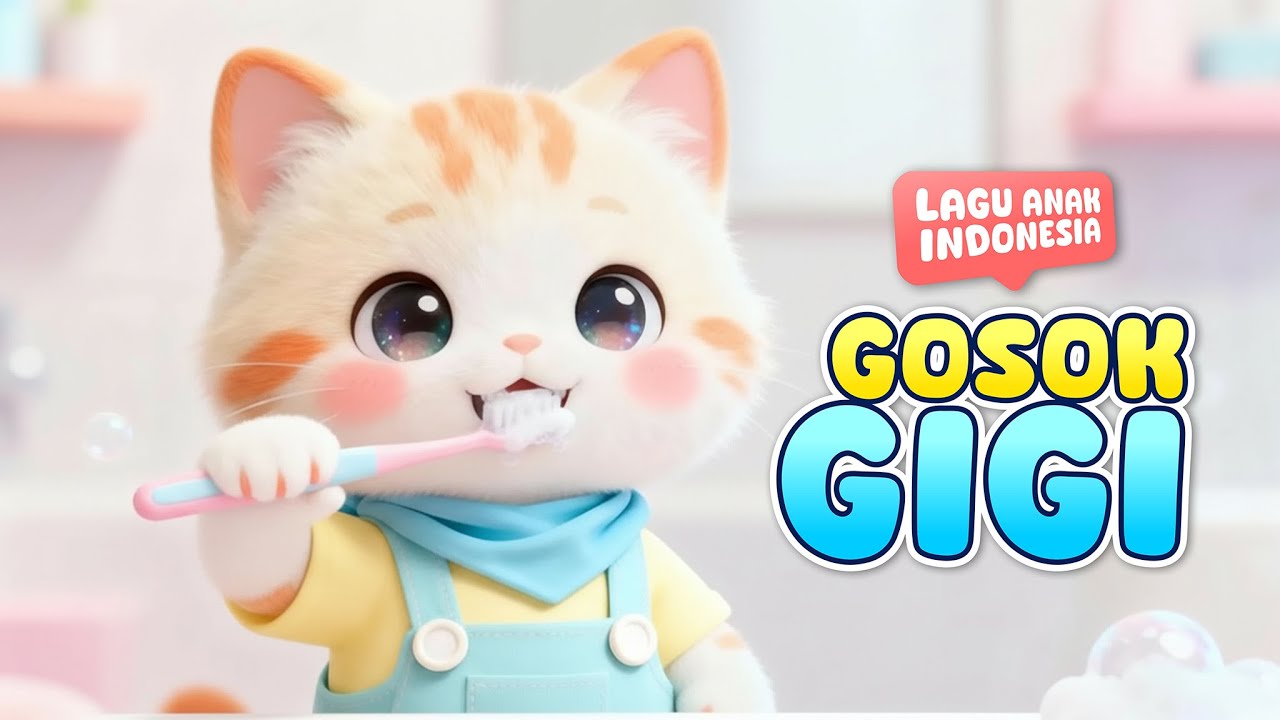 Gosok Gigi – Lagu Anak Indonesia | Mio si Kucing Lucu