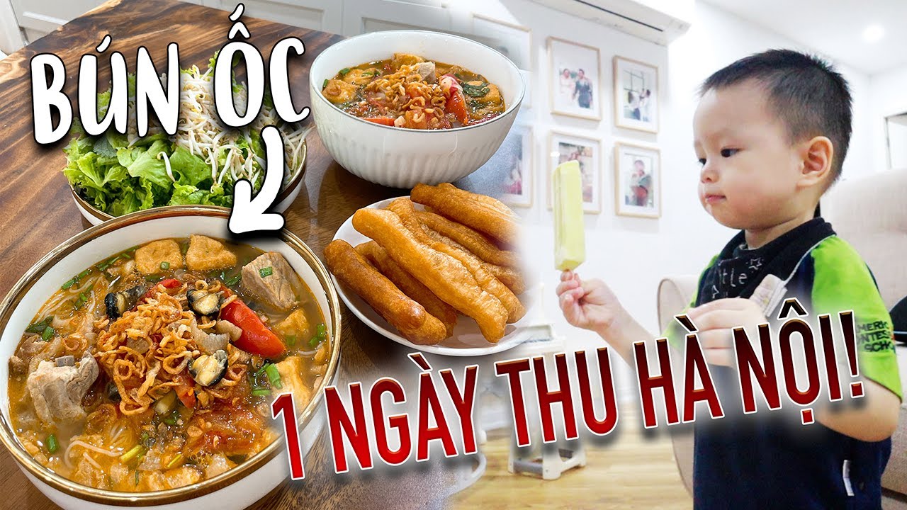 Hà Nội Vào Thu Rồi Ăn Bún Ốc Thôiii 🍂 Update Bơ Học Tiếng Anh ❤️ TrinhPhamFamily
