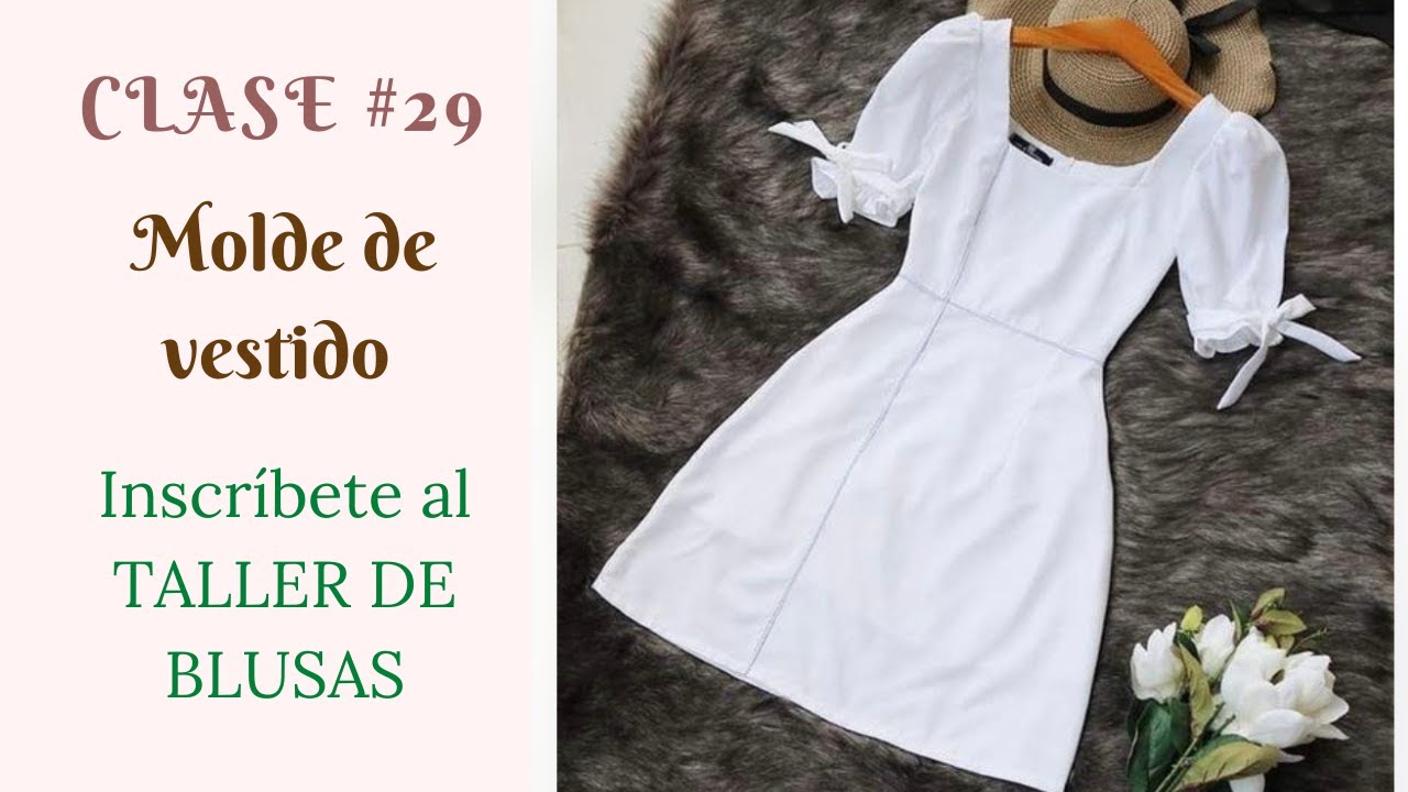 Hoy mismo aprenderás a HACER EL TRAZO DE ESTE VESTIDO (Muy fácil)