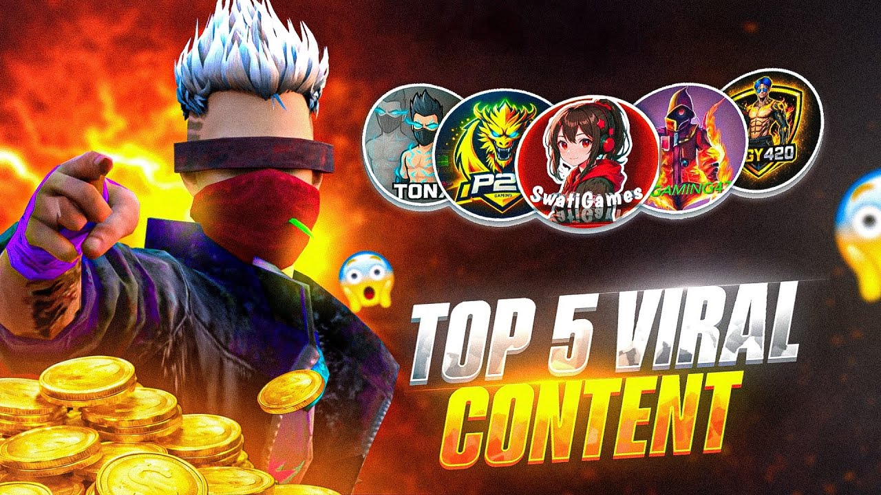Top 5 NEW Viral Contents For Ff Creator| Viral Chennal Idea's 💡 In 2026.
