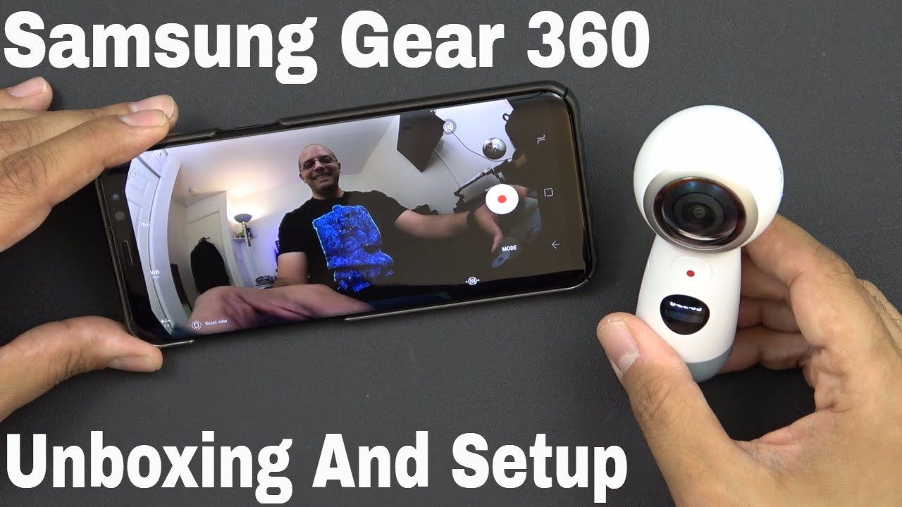 Распаковка и настройка Samsung Gear 4k VR 360/Сравнение с LG 360 + Видеопример Verizon