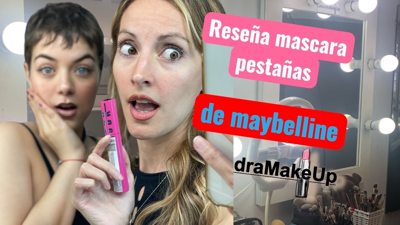 ✨ Reseña máscara pestañas firework de maybelline