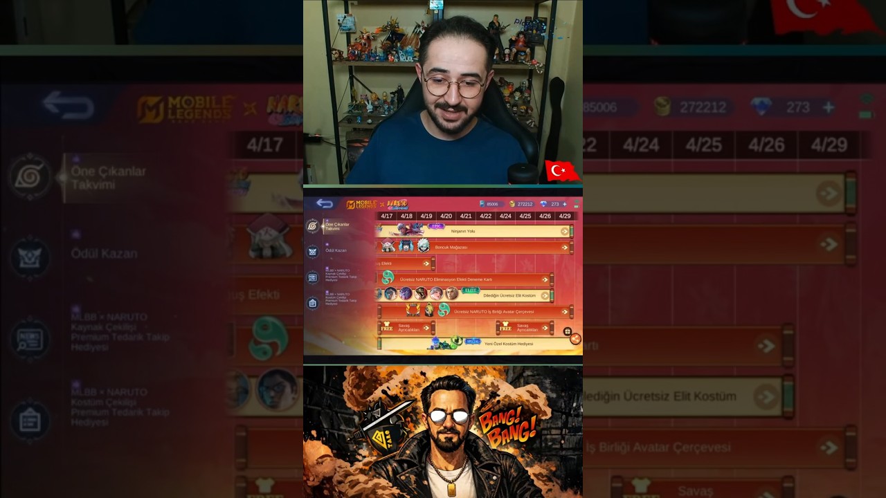 BEDAVA KOST&Uuml;M - Gord Special - Naruto Etkinlik Takvimi | Mlbb