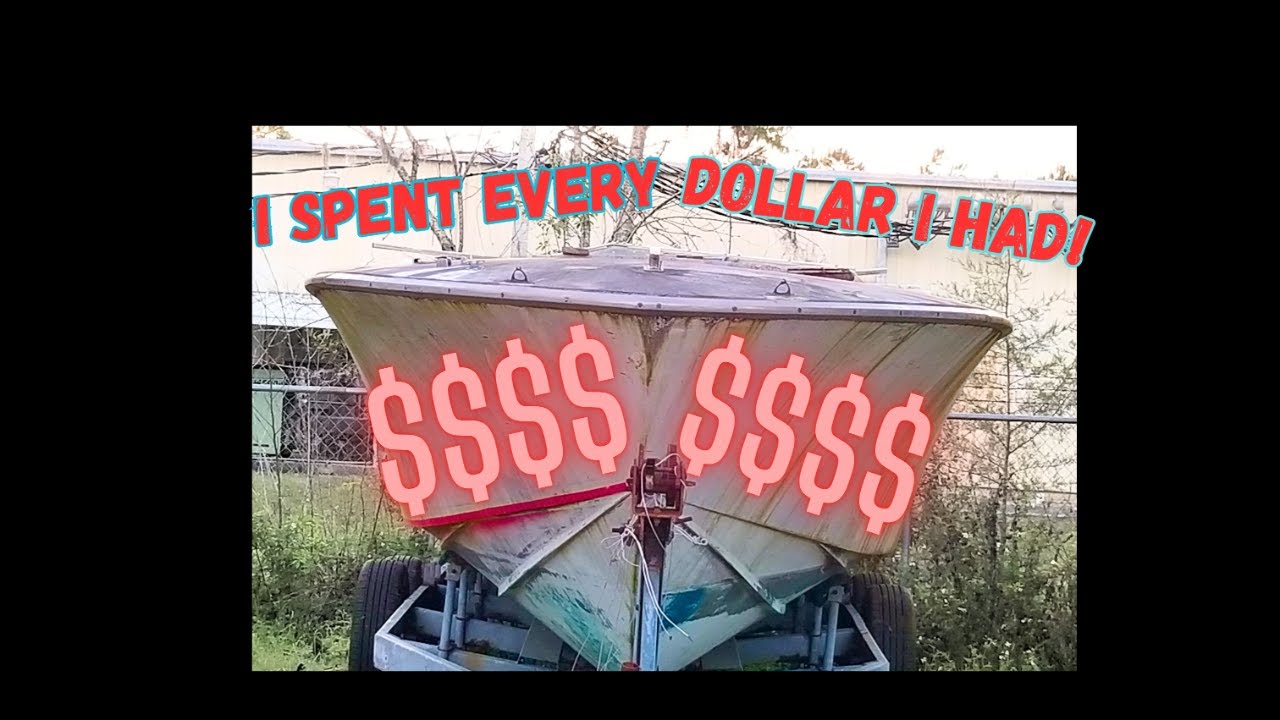 I spent all my money on My first offshore boat!