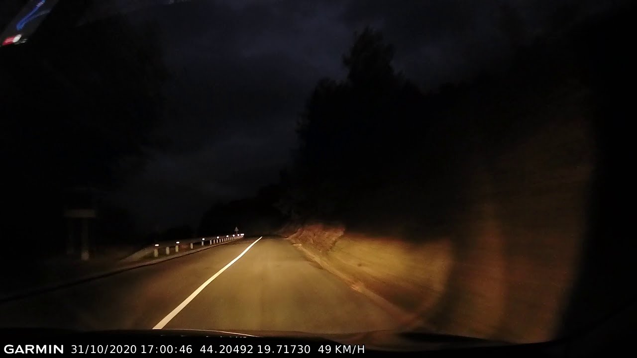 DRIVE #1409: Valjevo-Bajina Bašta (Serbia) (timelapse 4x) *Read Description*