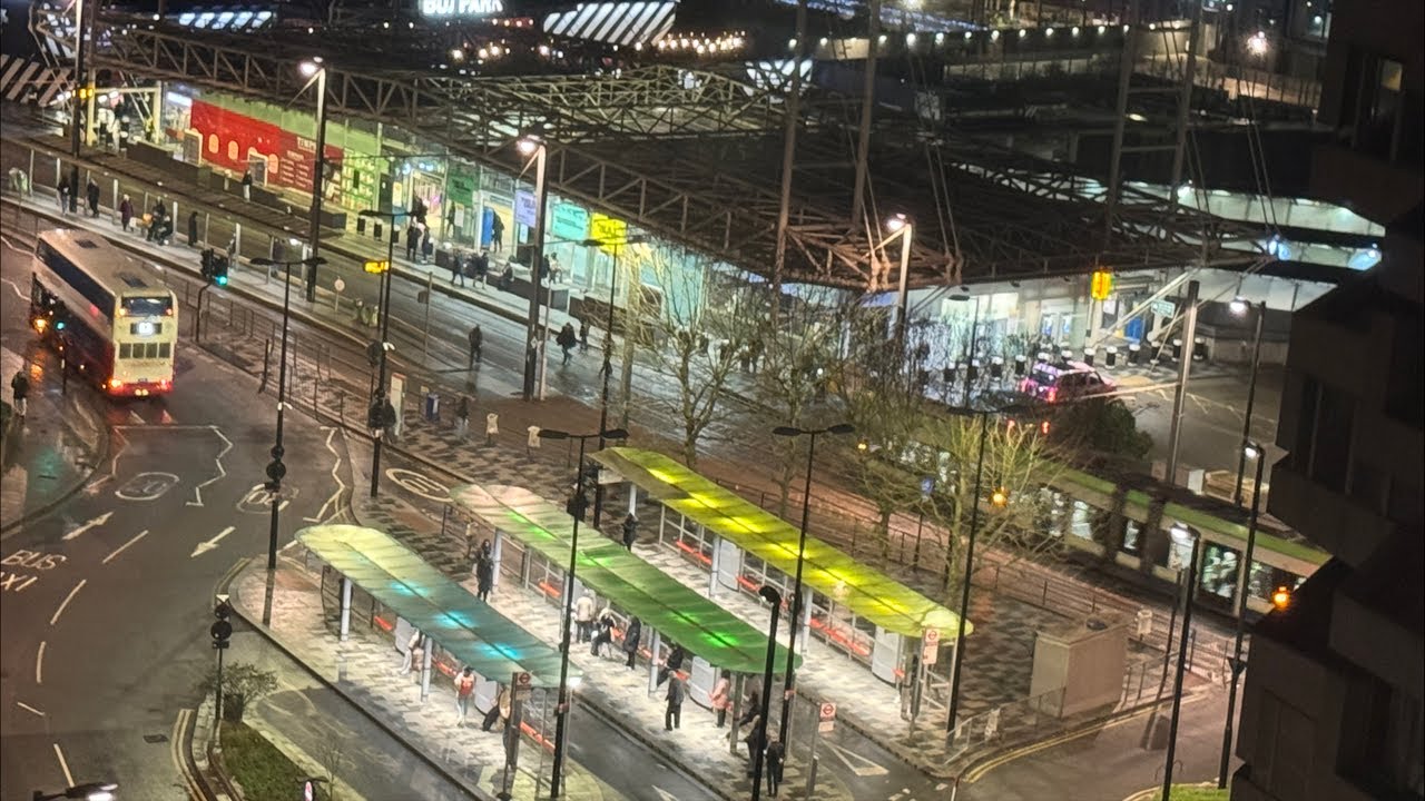 youknow what SEE BUS STATION AT night