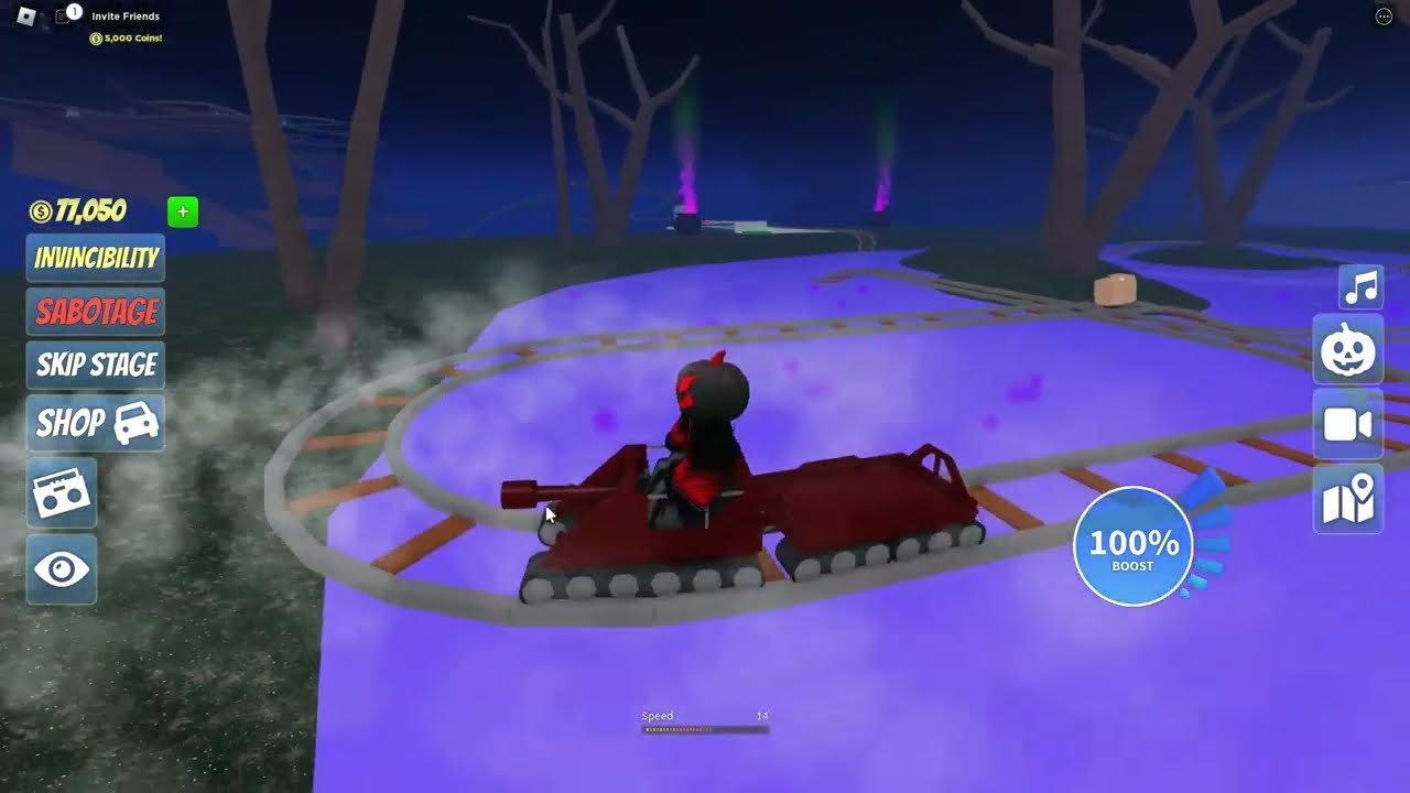 Roblox Cart Ride Delivery Service All Stage (Helloween Map 2023)