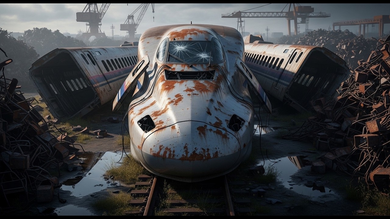 Abandoned Japanese Shinkansen Found and Fully Restored After Years of Neglect