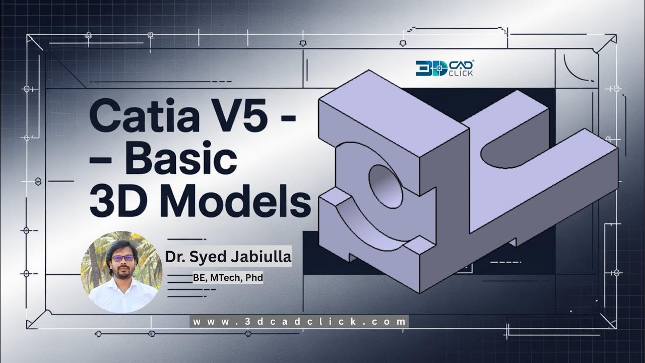 Product Design in Catia V5 | CATIA V5 3D Practice Model