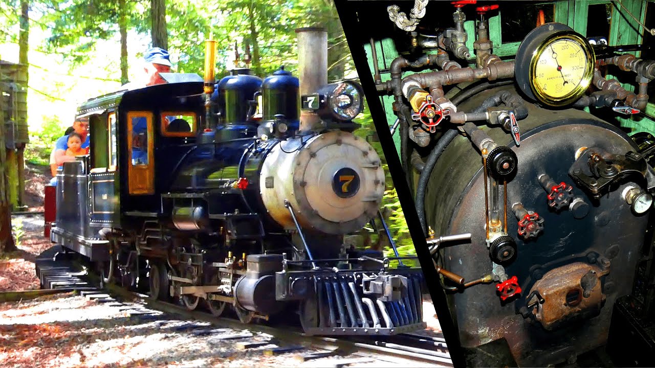 Full Cab Ride on Redwood Valley Railway # 7 (6/4/23)