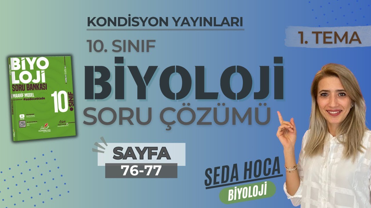 | Seda Hoca Biyoloji 🧬(Sayfa 76 - 77)