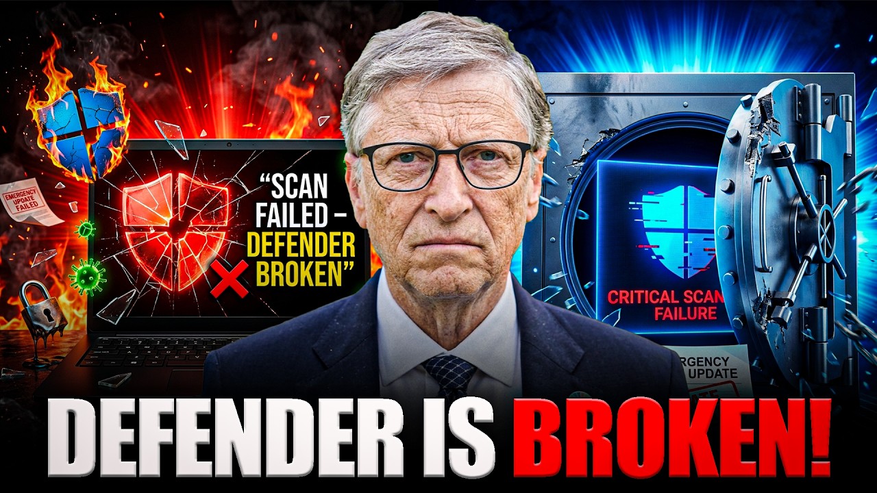 Microsoft ТОЛЬКО ЧТО СЛОМАЛА Windows Defender &mdash; сканирование на вирусы не работает после экстренн...