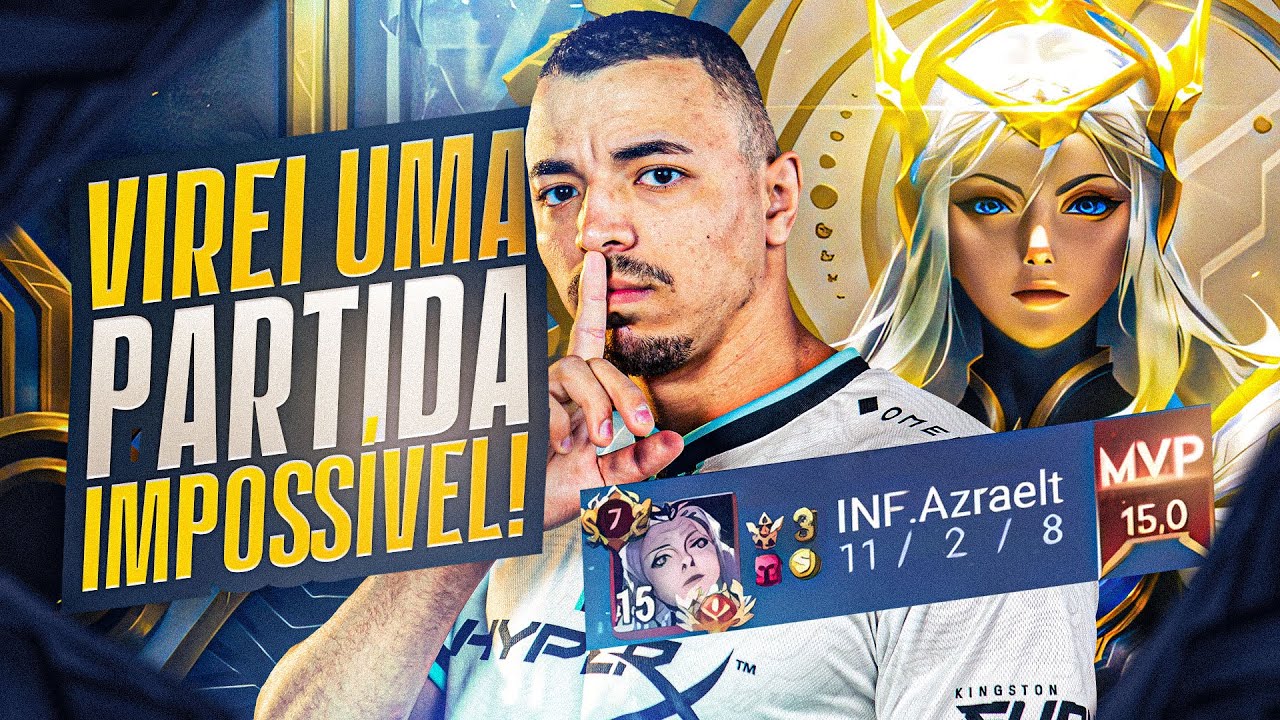 VIREI PARTIDA IMPOSSIVEL DE LUNA ! HONOR OF KINGS