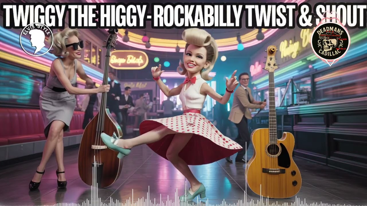 ❤️ Twiggy the Higgy – Rockabilly Queen of 1950s Rock & Roll! 🕺✨
