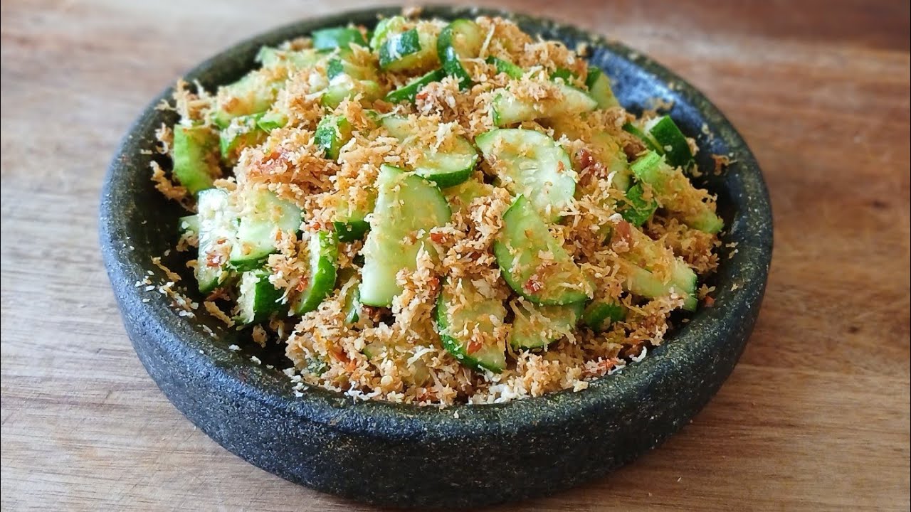 SESIMPEL INI BIKIN NAFSU MAKAN, URAP TIMUN TANPA KENCUR 
