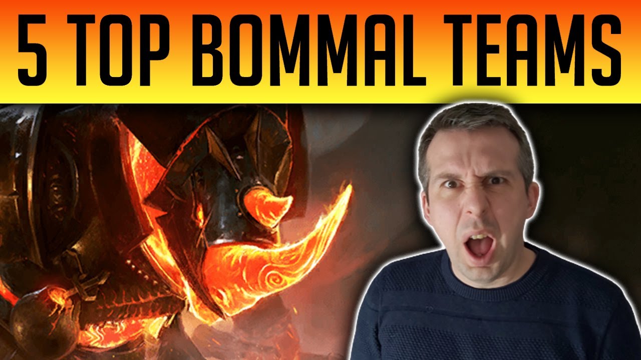 BOMMAL — ЭТО ПРОСТО! ТОП-5 СЛОЖНЫХ КОМАНД BOMMAL 90! | Raid: Shadow Legends