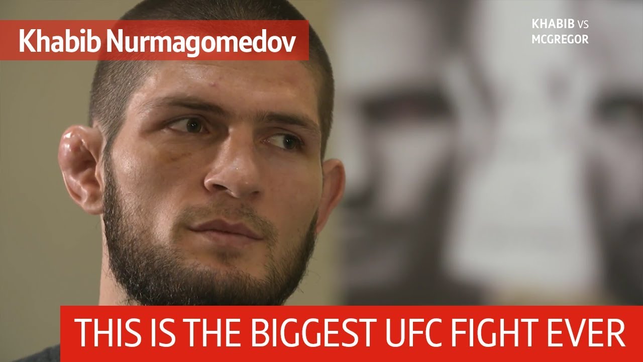 Khabib: I'll slap Conor McGregor while talking to Dana White through the cage