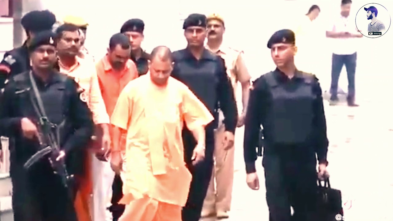 YOGI ADITYANATH योगी आदित्यनाथ birthday video  UTTAR PRADESH CM ACTION || ROCKING ENTRY YOGI JI
