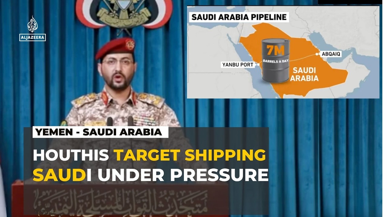 Saudi Arabia: Houthis announce Red Sea naval blockade.
