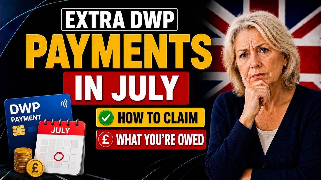 &ldquo;💳 EXTRA DWP PAYMENTS IN JULY &mdash; HOW UK PENSIONERS CAN CLAIM WHAT THEY&rsquo;RE OWED&rdquo;