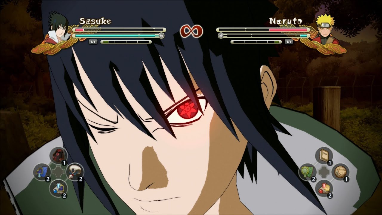 Naruto Ultimate Ninja Storm 3 Full Burst MODS Taka Sasuke (Akatsuki) New Moveset vs Naruto Hokage