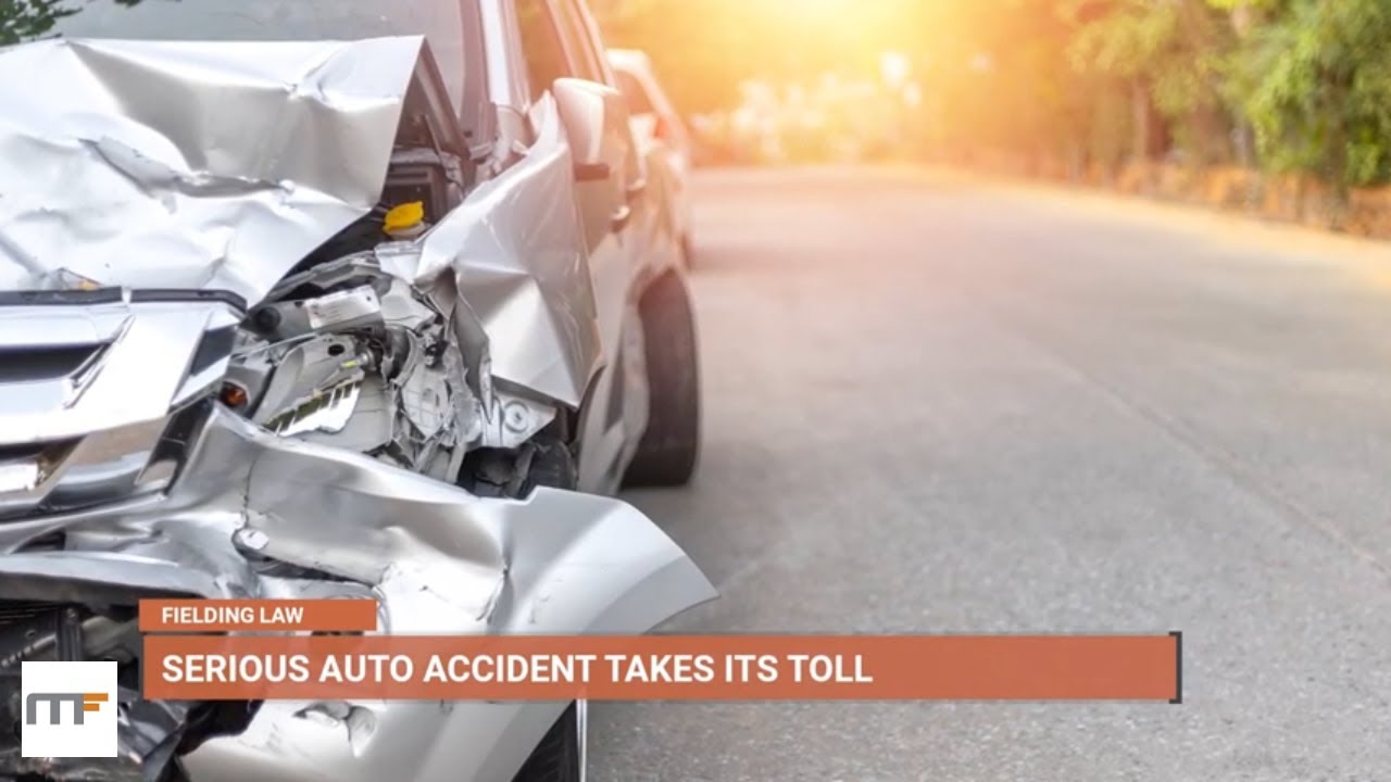 The Toll Car Accidents Can Take On You - Fielding Law - (877) 880-4090