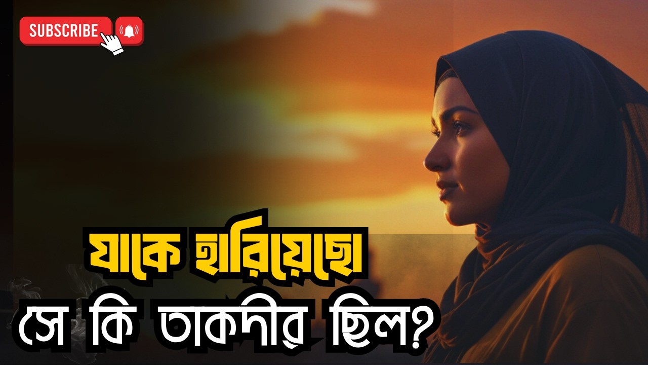 “যে চলে গেছে… সে কি সত্যিই তোমার তাকদীরে ছিল?”