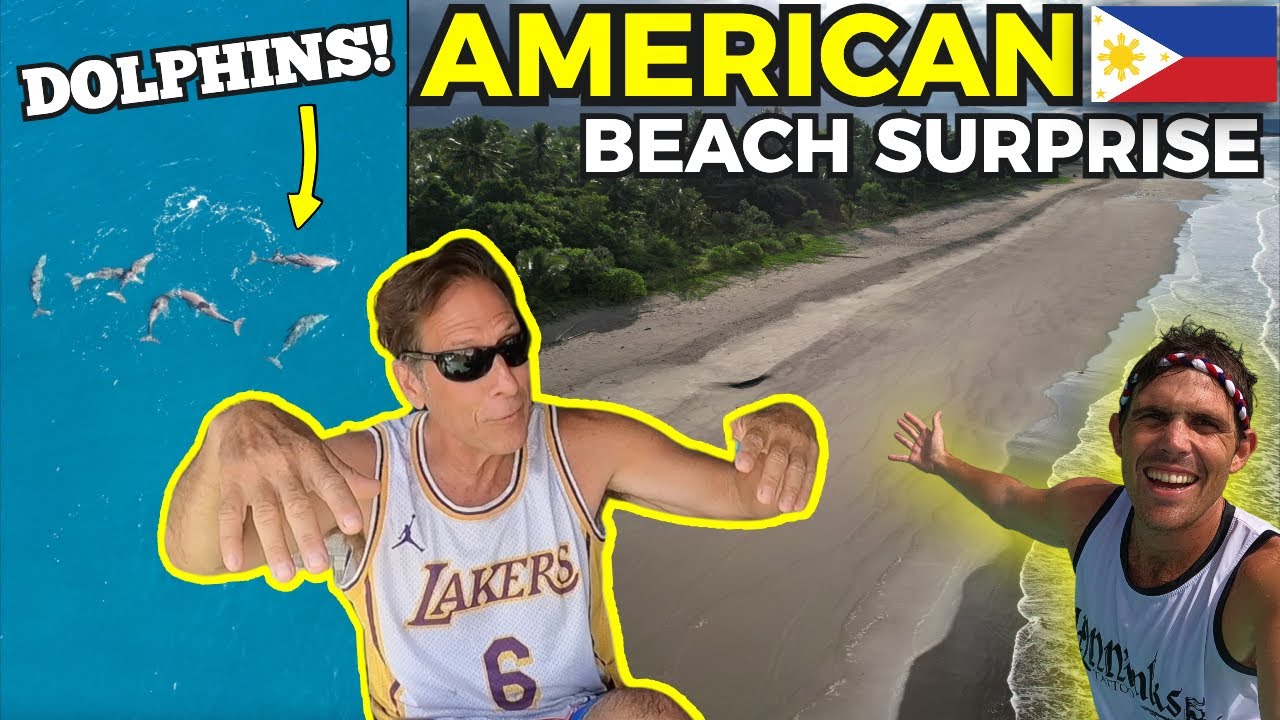 AMERICAN SURPRISED BY PHILIPPINES BEACH - BecomingFilipino Province Life In Davao