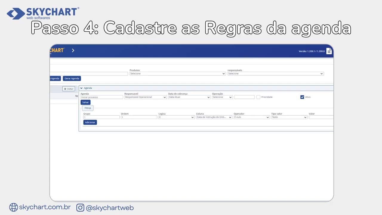 Como Cadastrar Agendas