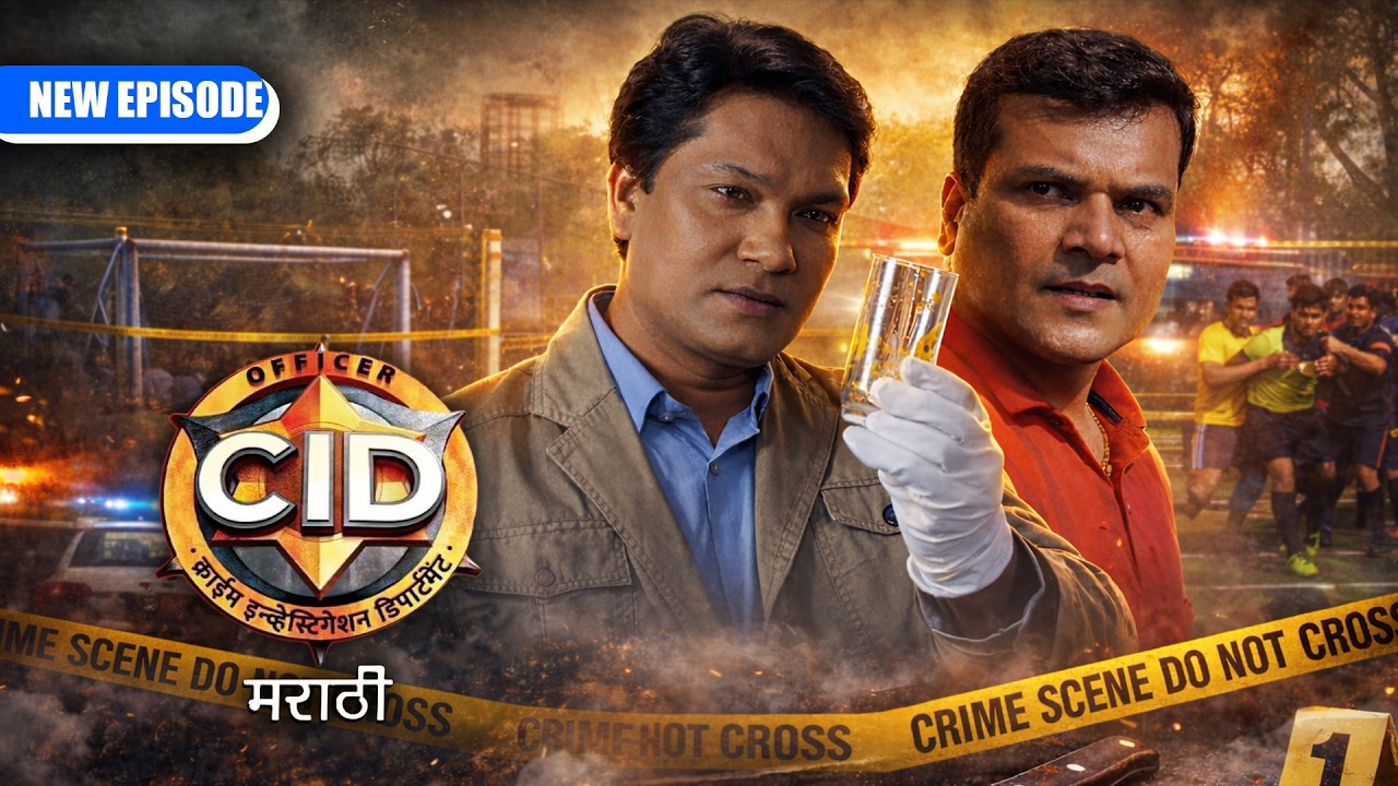 फुटबॉल मॅचदरम्यान CID टीम मेंबर दयाच्या हातून घडलं धक्कादायक गुन्हा - CID Marathi | New Episode 2026