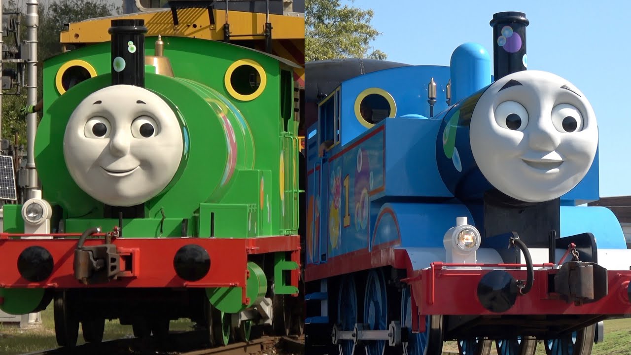 Day Out With Thomas And Percy! N.C. Transportation Museum.